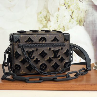 Replica LV Mini Soft Trunk Monogram Canvas Bag