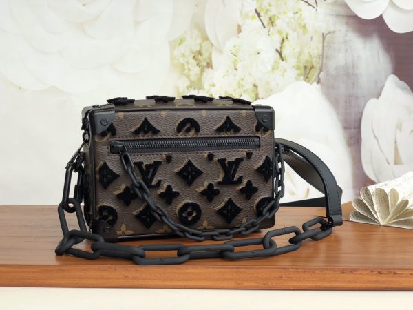 Replica LV Mini Soft Trunk Monogram Canvas Bag