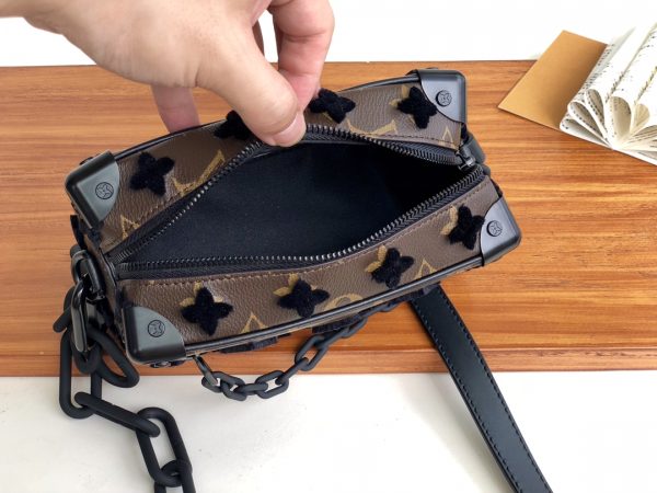 Replica LV Mini Soft Trunk Monogram Canvas Bag - Image 4