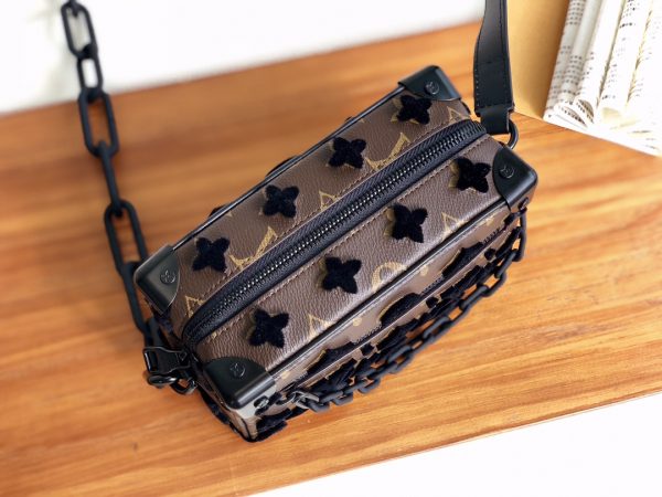 Replica LV Mini Soft Trunk Monogram Canvas Bag - Image 5
