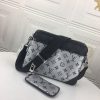 Best Replicas Bags - Replica Louis Vuitton Trio Messenger in Black/Silver M69443 Shop For Best Louis Vuitton LV Replica Bags With Cheap Price