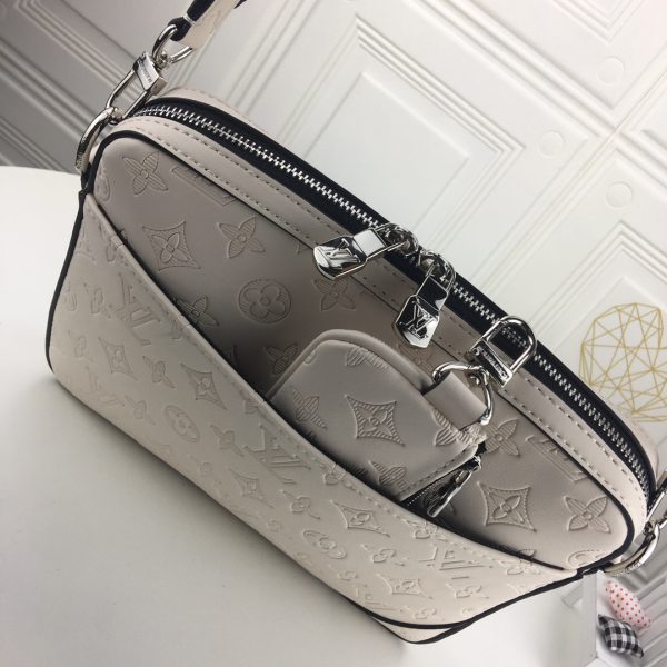 Louis Vuitton Trio Messenger Replica White/Black Embossed M69443 - Image 5