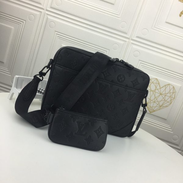 Louis Vuitton Trio Messenger Replica White/Black Embossed M69443 - Image 11