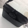 Best Replicas Bags - Louis Vuitton Trio Messenger Replica White/Black Embossed M69443 Shop For Best Louis Vuitton LV Replica Bags With Cheap Price