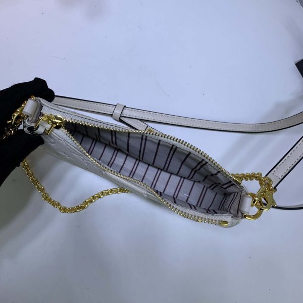 Replica LV Easy Pouch On Strap - Black, Beige, White - Image 10