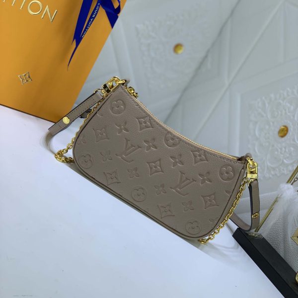 Replica LV Easy Pouch On Strap - Black, Beige, White - Image 12