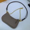 Best Replicas Bags - Replica LV Easy Pouch On Strap - Black, Beige, White Shop For Best Louis Vuitton LV Replica Bags With Cheap Price