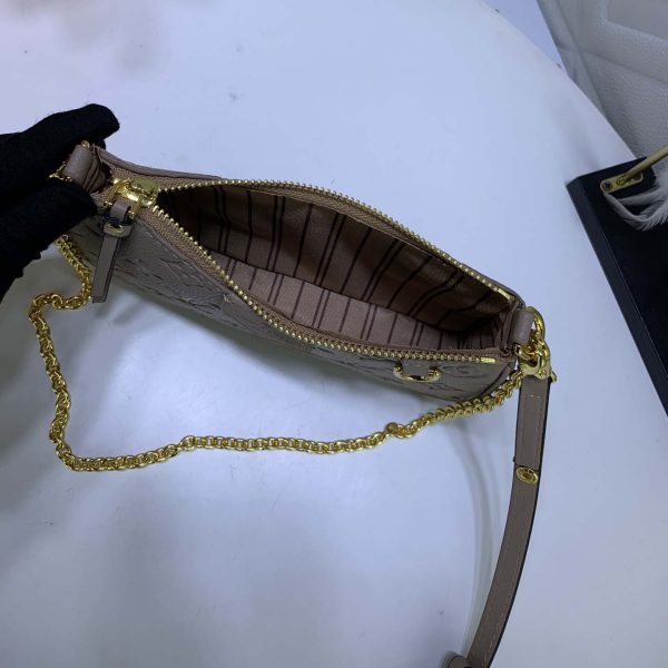 Replica LV Easy Pouch On Strap - Black, Beige, White - Image 15