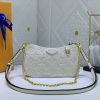 Best Replicas Bags - Replica LV Easy Pouch On Strap - Black, Beige, White Shop For Best Louis Vuitton LV Replica Bags With Cheap Price