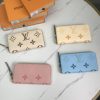 Best Replicas Bags - Replica LV Zippy Wallet - Pink, Blue, Brown Design Shop For Best Louis Vuitton LV Replica Bags With Cheap Price