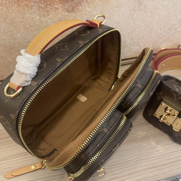 Replica LV Sporty Utility Crossbody Bag with Leather Strap - Image 6