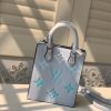 Best Replicas Bags - Replica LV Petit Sac Plat Blue-Pink-Beige M80449 Bag Shop For Best Louis Vuitton LV Replica Bags With Cheap Price