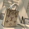 Best Replicas Bags - Replica Louis Vuitton Petit Sac Plat Black Beige Brown M57937 Shop For Best Louis Vuitton LV Replica Bags With Cheap Price