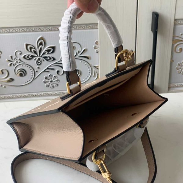 Replica Louis Vuitton Petit Sac Plat Black Beige Brown M57937 - Image 16