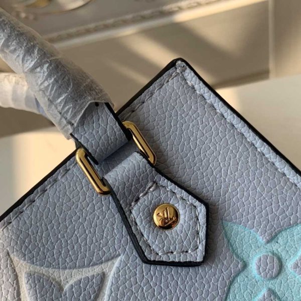 Replica LV Petit Sac Plat Blue-Pink-Beige M80449 Bag - Image 6