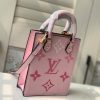 Best Replicas Bags - Replica LV Petit Sac Plat Blue-Pink-Beige M80449 Bag Shop For Best Louis Vuitton LV Replica Bags With Cheap Price
