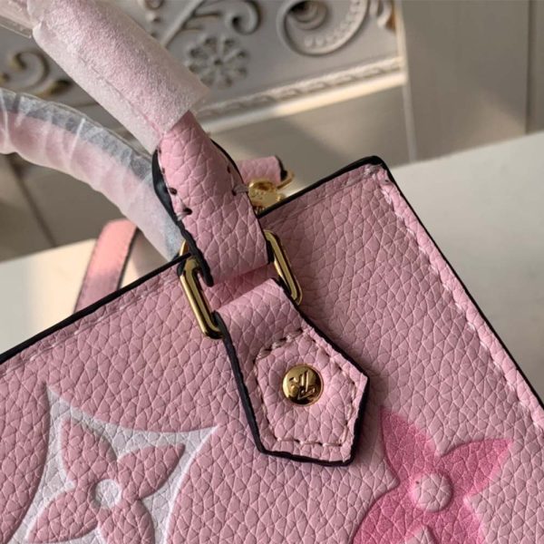 Replica LV Petit Sac Plat Blue-Pink-Beige M80449 Bag - Image 12