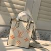 Best Replicas Bags - Replica LV Petit Sac Plat Blue-Pink-Beige M80449 Bag Shop For Best Louis Vuitton LV Replica Bags With Cheap Price
