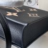 Best Replicas Bags - Replica Louis Vuitton Petit Sac Plat Black Beige Brown M57937 Shop For Best Louis Vuitton LV Replica Bags With Cheap Price