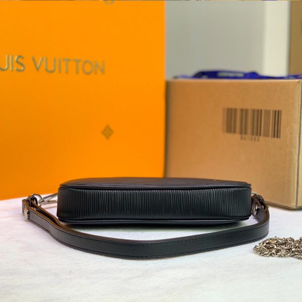 Replica LV Easy Pouch On Strap in Pink, Blue, Black, Beige - Image 6