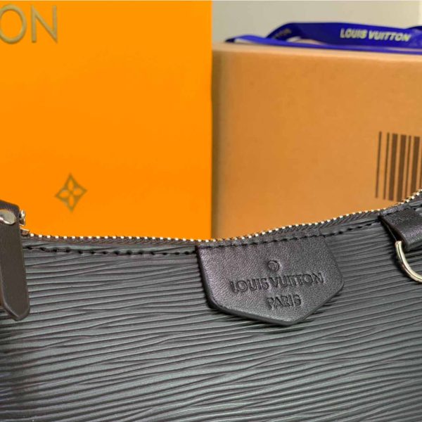Replica LV Easy Pouch On Strap in Pink, Blue, Black, Beige - Image 3