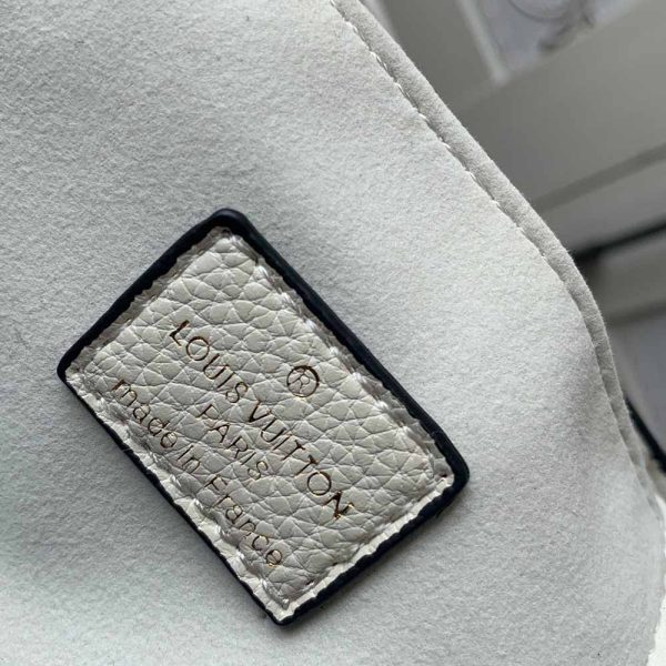 Replica Louis Vuitton Petit Sac Plat Black/White/Beige M80478 - Image 11