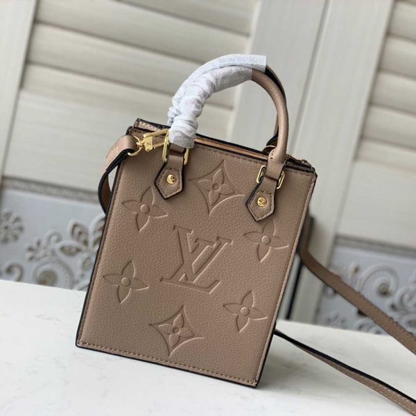 Replica Louis Vuitton Petit Sac Plat Black/White/Beige M80478 - Image 16