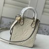 Best Replicas Bags - Replica Louis Vuitton Petit Sac Plat Black/White/Beige M80478 Shop For Best Louis Vuitton LV Replica Bags With Cheap Price