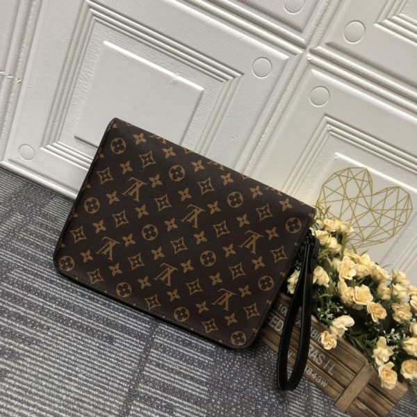 Replica LV S Lock A4 Pouch M80560 | Stylish & Functional - Image 13