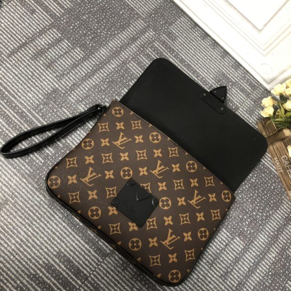 Replica LV S Lock A4 Pouch M80560 | Stylish & Functional - Image 14