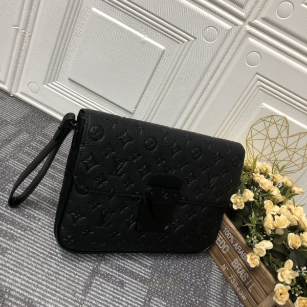 Replica LV S Lock A4 Pouch M80560 | Stylish & Functional - Image 3