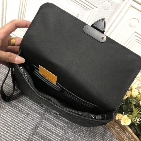 Replica LV S Lock A4 Pouch M80560 | Stylish & Functional - Image 9