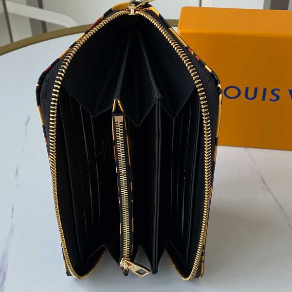 Replica Louis Vuitton Leopard Zippy Wallet M80685 - Image 13