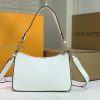 Best Replicas Bags - Replica Louis Vuitton Marelle Handbag in Black, White, Brown Shop For Best Louis Vuitton LV Replica Bags With Cheap Price