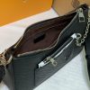 Best Replicas Bags - Replica Louis Vuitton Marelle Handbag in Black, White, Brown Shop For Best Louis Vuitton LV Replica Bags With Cheap Price