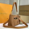 Best Replicas Bags - Replica Louis Vuitton Marelle Handbag in Black, White, Brown Shop For Best Louis Vuitton LV Replica Bags With Cheap Price