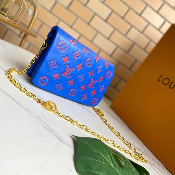 Replica LV Pochette Coussin Black/Blue/Rose M80742 Bag - Image 11
