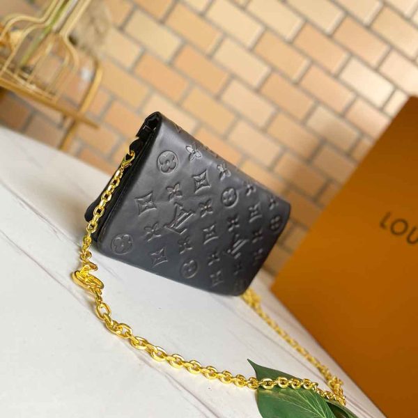 Replica LV Pochette Coussin Black/Blue/Rose M80742 Bag - Image 14