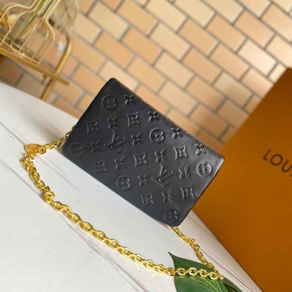 Replica LV Pochette Coussin Black/Blue/Rose M80742 Bag - Image 17