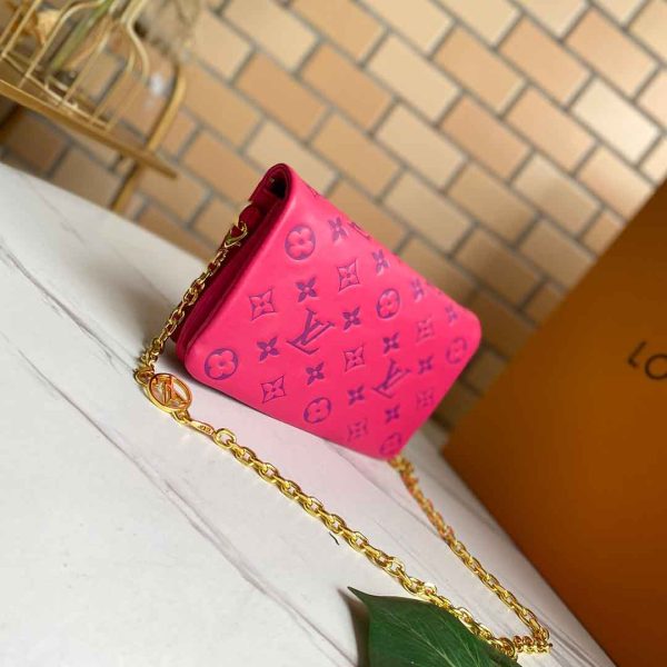 Replica LV Pochette Coussin Black/Blue/Rose M80742 Bag - Image 2
