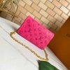 Best Replicas Bags - Replica LV Pochette Coussin Black/Blue/Rose M80742 Bag Shop For Best Louis Vuitton LV Replica Bags With Cheap Price