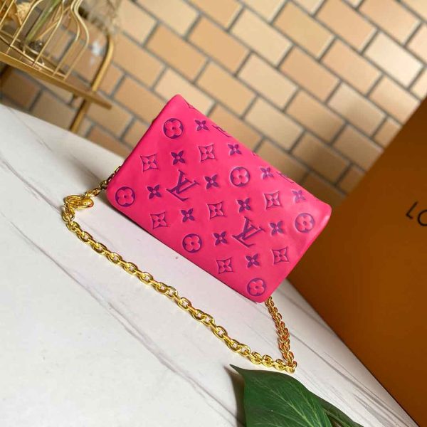 Replica LV Pochette Coussin Black/Blue/Rose M80742 Bag - Image 3