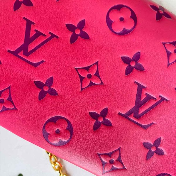 Replica LV Pochette Coussin Black/Blue/Rose M80742 Bag - Image 6