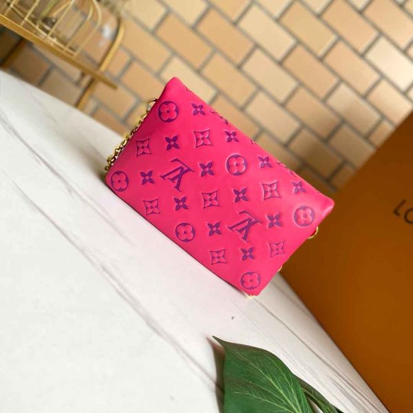 Replica LV Pochette Coussin Black/Blue/Rose M80742 Bag - Image 9