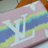 Best Replicas Bags - Replica LV Escale Double Zip Pochette in Pink/Red/Blue Shop For Best Louis Vuitton LV Replica Bags With Cheap Price