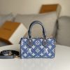 Best Replicas Bags - Louis Vuitton Nano Speedy Denim Replica Bag Shop For Best Louis Vuitton LV Replica Bags With Cheap Price
