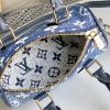 Best Replicas Bags - Louis Vuitton Nano Speedy Denim Replica Bag Shop For Best Louis Vuitton LV Replica Bags With Cheap Price