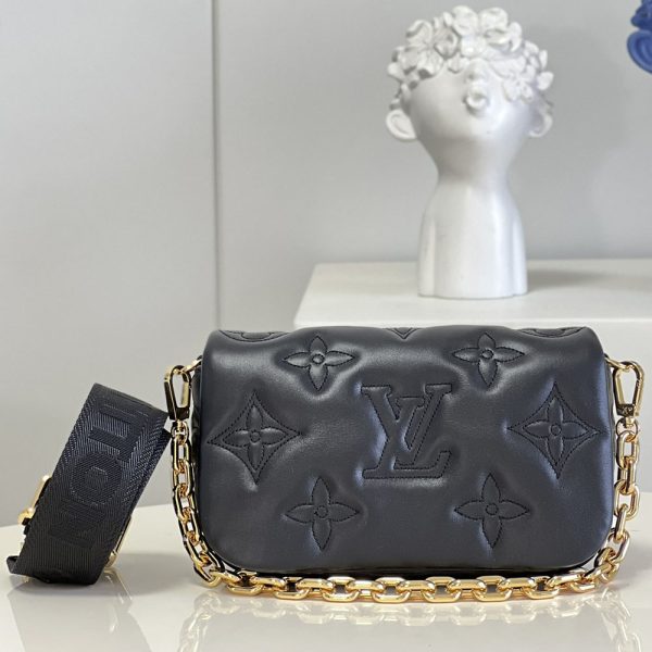 Replica LV AAA Bubblegram Wallet on Strap - Image 2