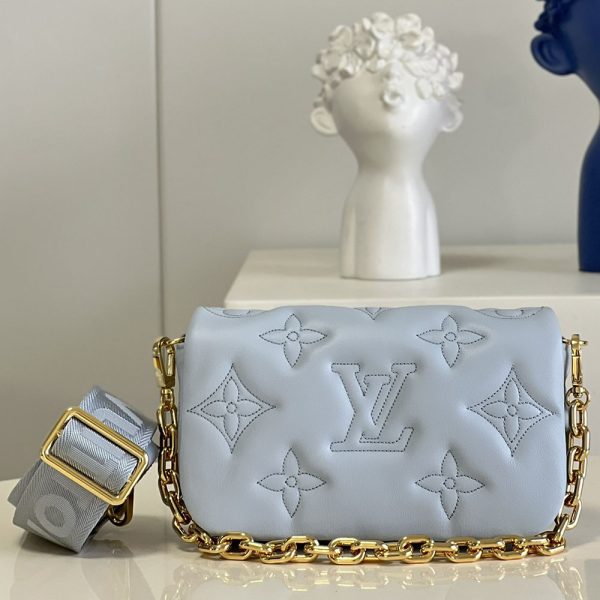 Replica LV AAA Bubblegram Wallet on Strap - Image 12
