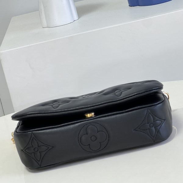 Replica LV AAA Bubblegram Wallet on Strap - Image 3